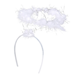 Tiare Aureole blanche 