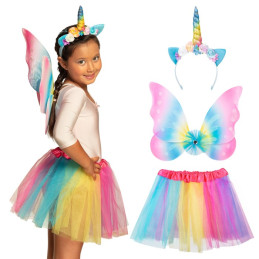 Fee Licorne (tiare, ailes...