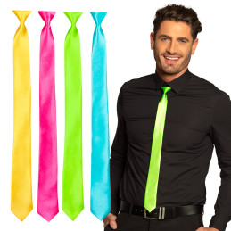 Cravate Shiny 4 couleurs...