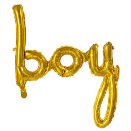 Ballon foil Or Boy 70 x 60 cm 