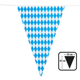 Guirlande PE 14 fanions XL...