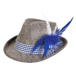 Chapeau Oktoberfest bleu 