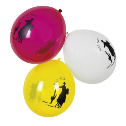 Sachet 6 Ballons ''Wild...
