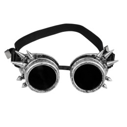 Lunettes Cyberpunk argent 