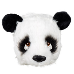 Demi-masque peluche Panda 