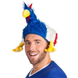Chapeau Coq Tricolore 