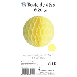 Boule alvéolée Jaune Pâle...