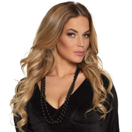 Set 2 Colliers Magali noir 