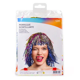 Perruque Disco lamée...