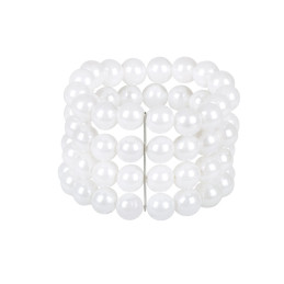 Bracelet Flapper blanc 