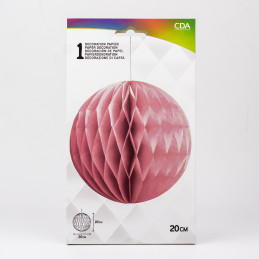 Boule alvéolée Rose...