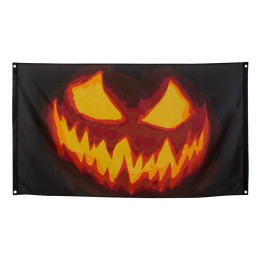 Drapeau Creepy Pumpkin (90...