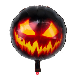 Ballon mylar Creepy Pumpkin...