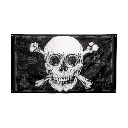 Drapeau polyester Pirates...