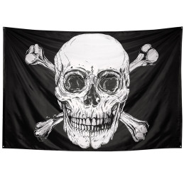 Drapeau polyester Pirates...