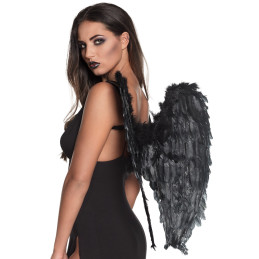 Ailes dange pliees noir (65...