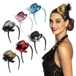 Serre tête mini chapeau...