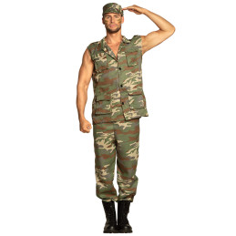 Costume adulte  Army...