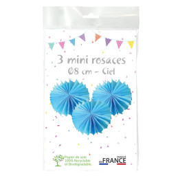 3 minis rosaces alvéolées...