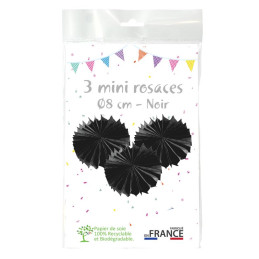 3 mini rosace alvéolées 8cm...