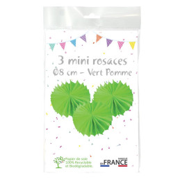 3 minis rosaces alvéolées...