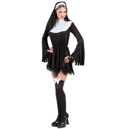 Costume adulte SEXY NONNE (M) 