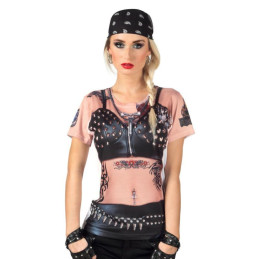 Chemise photorealiste Lady...