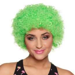 Perruque mixte Pop vert 