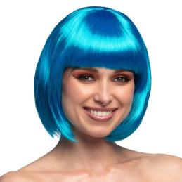 Perruque Cabaret - Bleu 