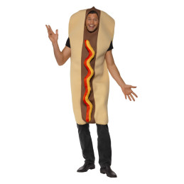 Costume hot dog...
