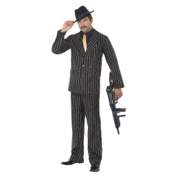 Costume de gangster élégant...