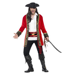 Costume capitaine pirate,...