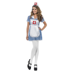 Costume d'infirmière sexy -...