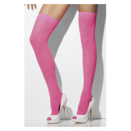FEVER Bas opaque, rose fluo...