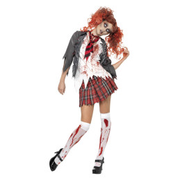 Costume écolière zombie...