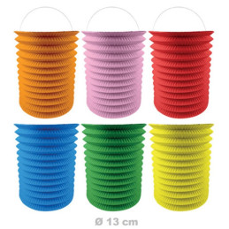 Lampion cylindrique 13cm...
