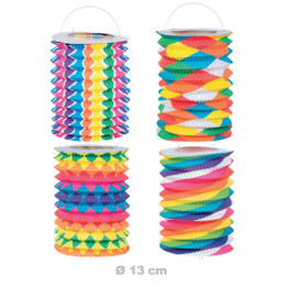 Lampion cylindrique 13 cm...