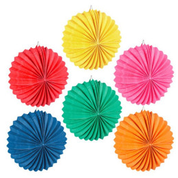 Lampion ballon 22cm uni  6...