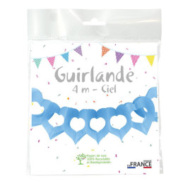 Guirlande deux cœurs 4m -...