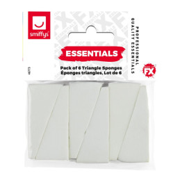 Éponges triangles, Blanc,...