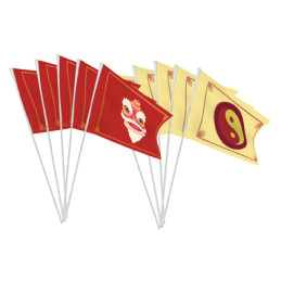 Sachet de 10 drapeaux 9.5 x...
