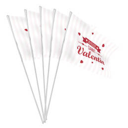 Sachet de 10 drapeaux 9.5 x...