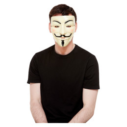 Masque Vendetta, Blanc, à...