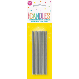 18 Bougies étincelles -...