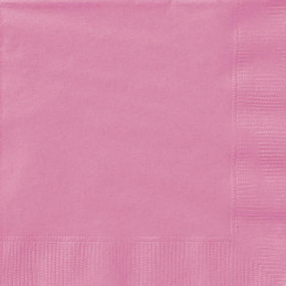 20 Serviettes 24x24 Fuchsia 