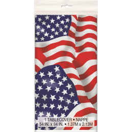 Nappe PE USA 137 x 213 cm 