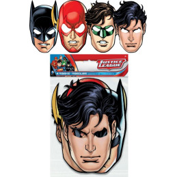 8 masques JUSTICE LEAGUE 4...
