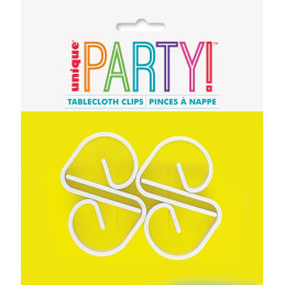 Sachet de 4 Clips pour nappe 