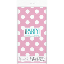 Nappe PE 137 X 274 cm DOTS...