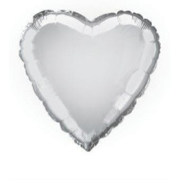 Ballon mylar 45 cm coeur...